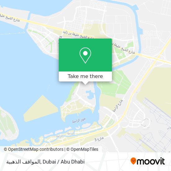 المواقف الذهبية map