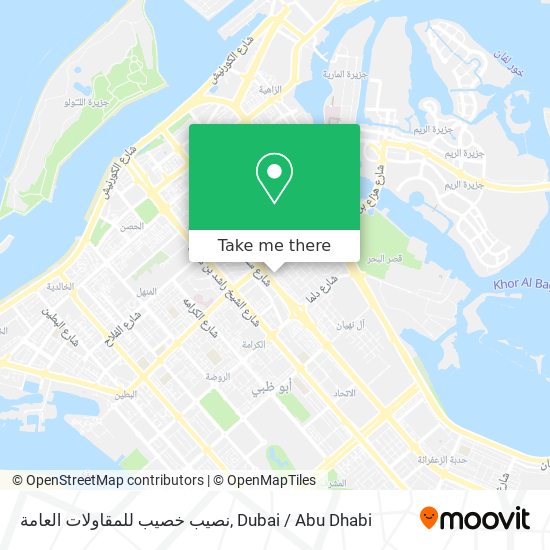 نصيب خصيب للمقاولات العامة map