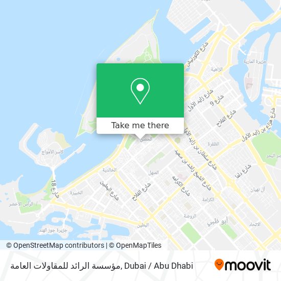 مؤسسة الرائد للمقاولات العامة map