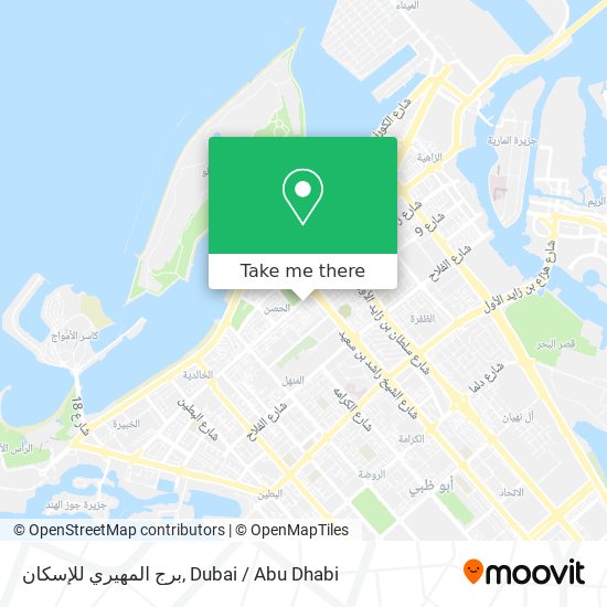 برج المهيري للإسكان map