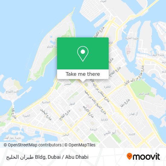 طيران الخليج Bldg map