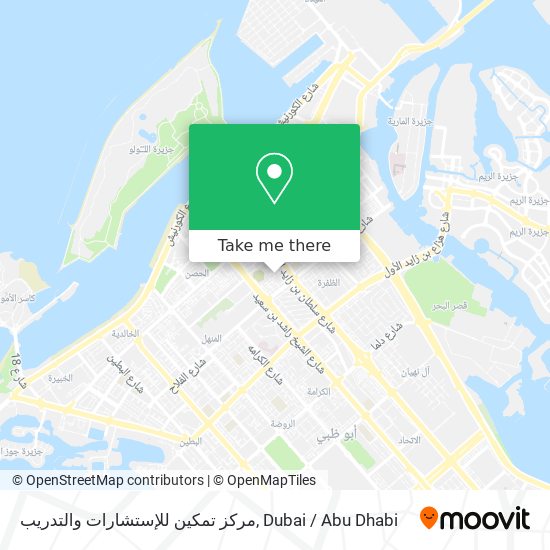 مركز تمكين للإستشارات والتدريب map