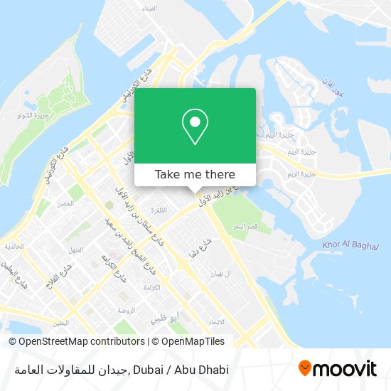 جيدان للمقاولات العامة map