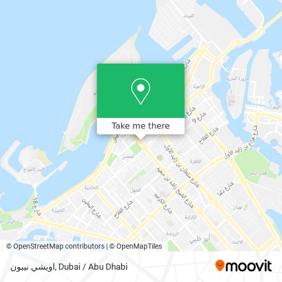 اويشي نيبون map
