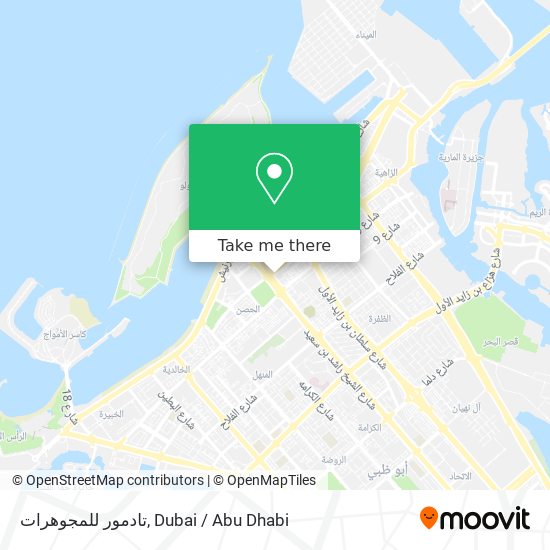 تادمور للمجوهرات map