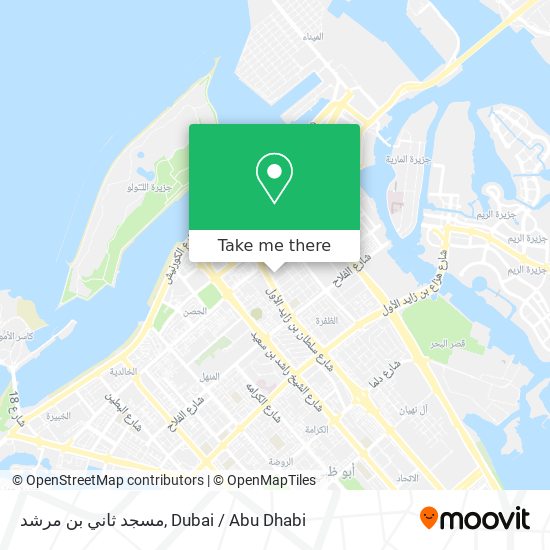 مسجد ثاني بن مرشد map
