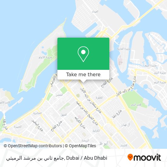 جامع ثاني بن مرشد الرميثي map