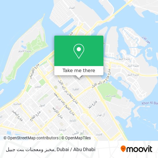 مخبز ومعجنات بنت جبيل map