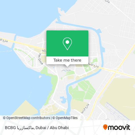 BCBG ماكسازريا map