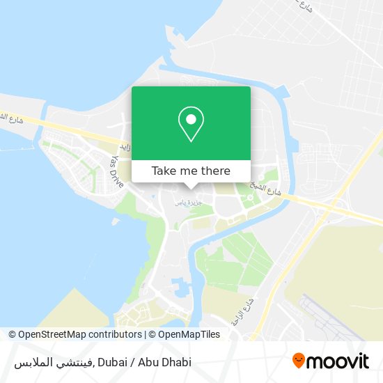 فينتشي الملابس map