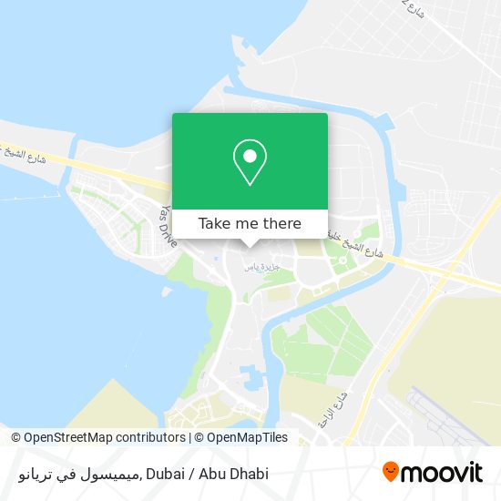 ميميسول في تريانو map