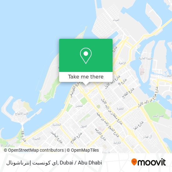 اي كونسبت إنترناشونال map