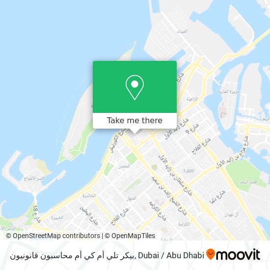 بيكر تلي أم كي أم محاسبون قانونيون map