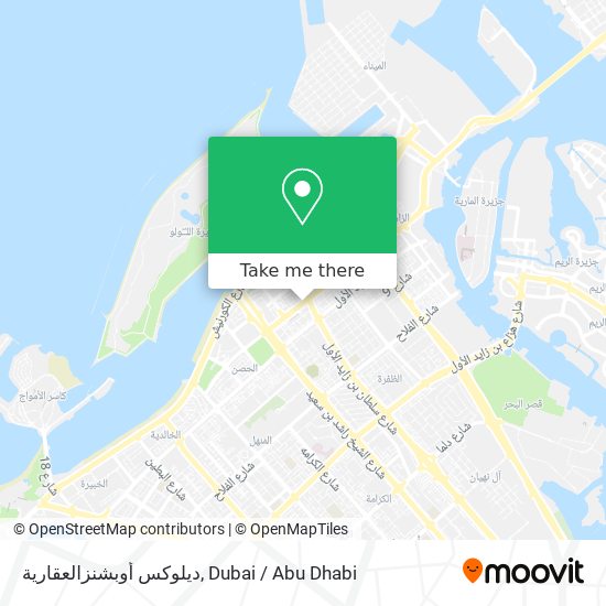 ديلوكس أوبشنزالعقارية map