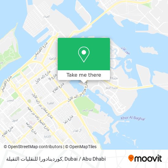 كوردينادورا للنقليات الثقيلة map