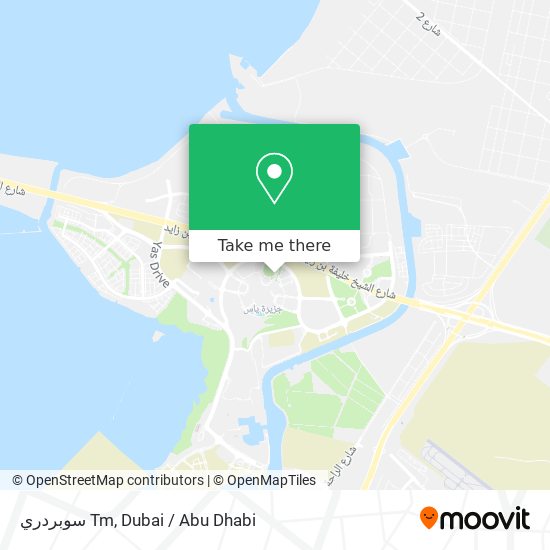 سوبردري Tm map