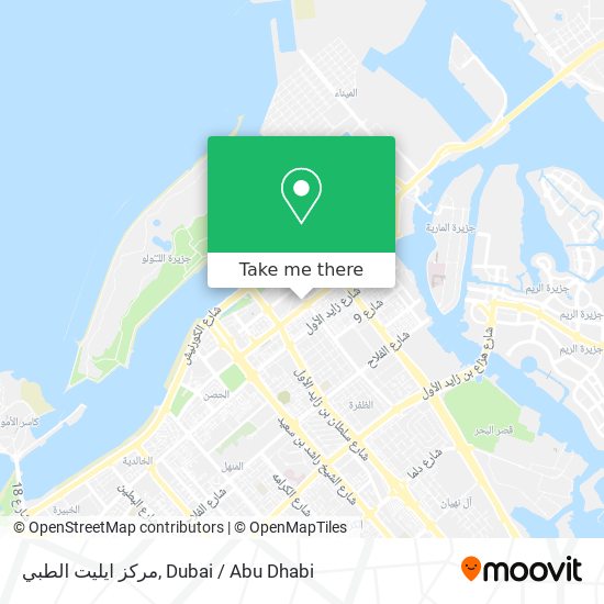 مركز ايليت الطبي map