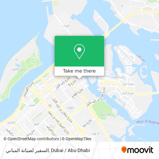 السفير لصيانة المباني map