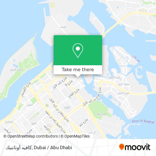 كافيه أوتانتيك map