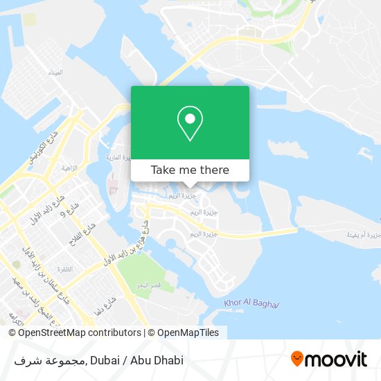 مجموعة شرف map