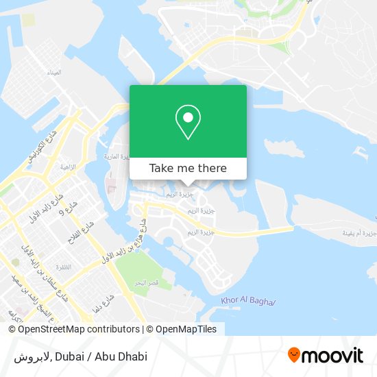 لابروش map