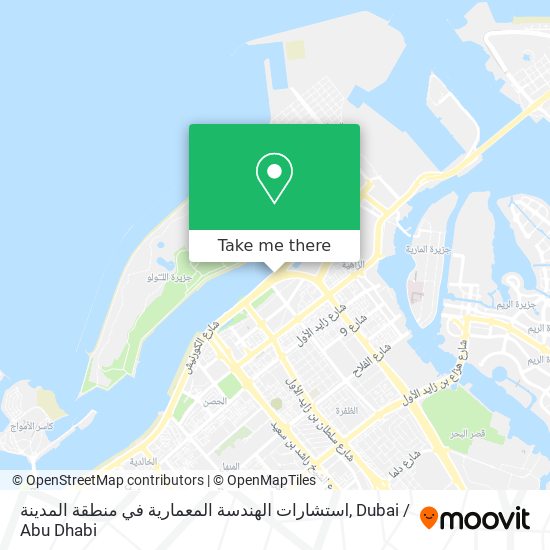 استشارات الهندسة المعمارية في منطقة المدينة map