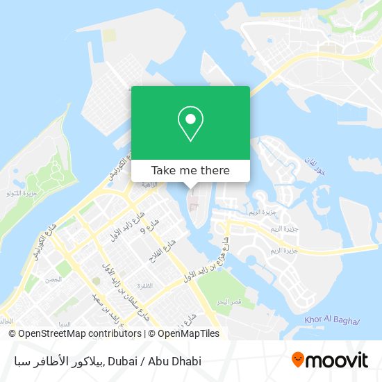 بيلاكور الأظافر سبا map