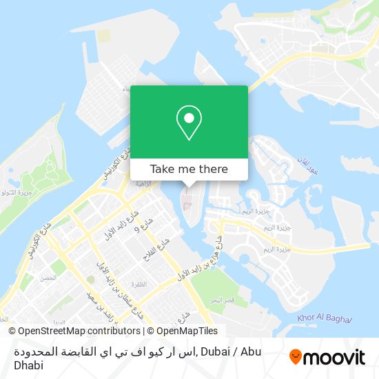 اس ار كيو اف تي اي القابضة المحدودة map