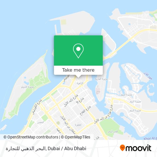 البحر الذهبي للتجارة map