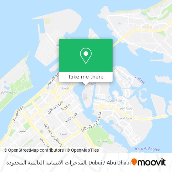 المدخرات الائتمانية العالمية المحدودة map