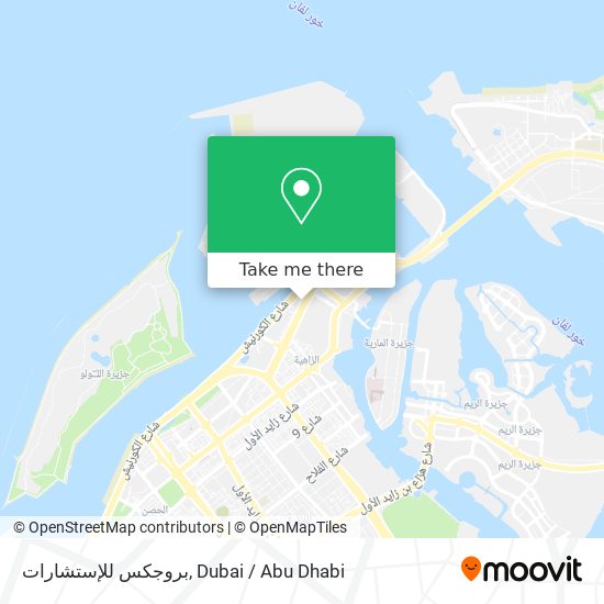 بروجكس للإستشارات map