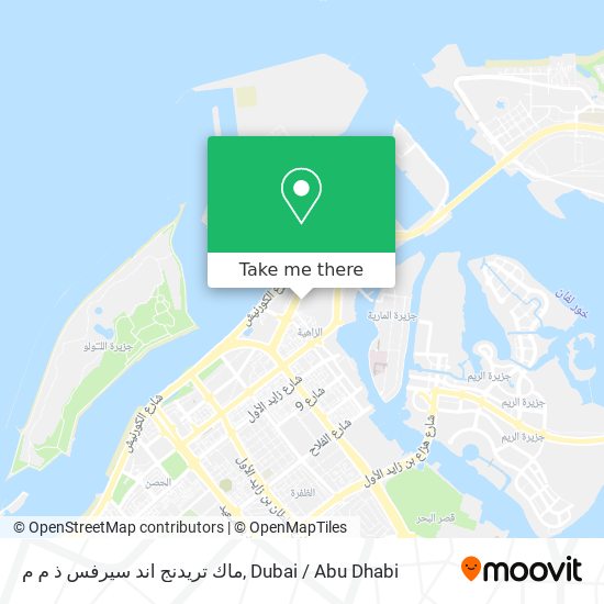 ماك تريدنج اند سيرفس ذ م م map