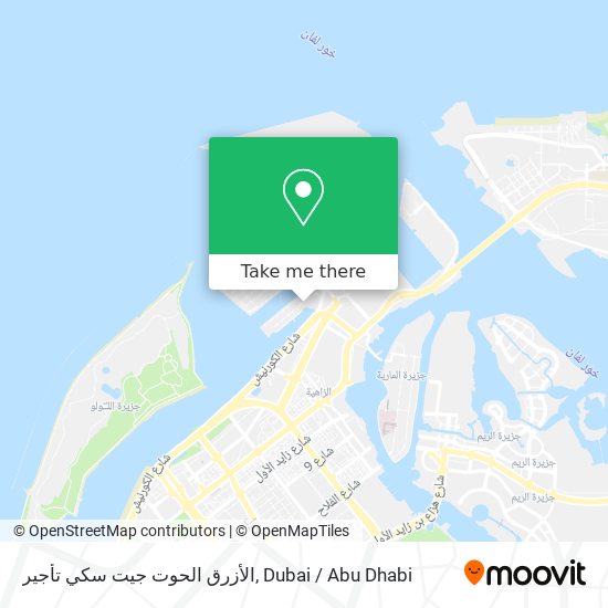 الأزرق الحوت جيت سكي تأجير map