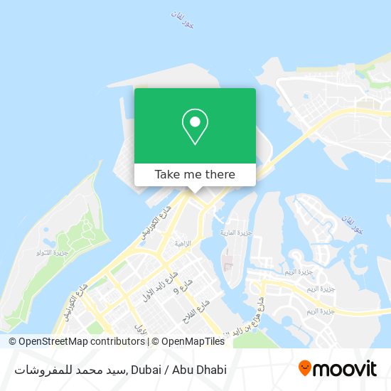 سيد محمد للمفروشات map