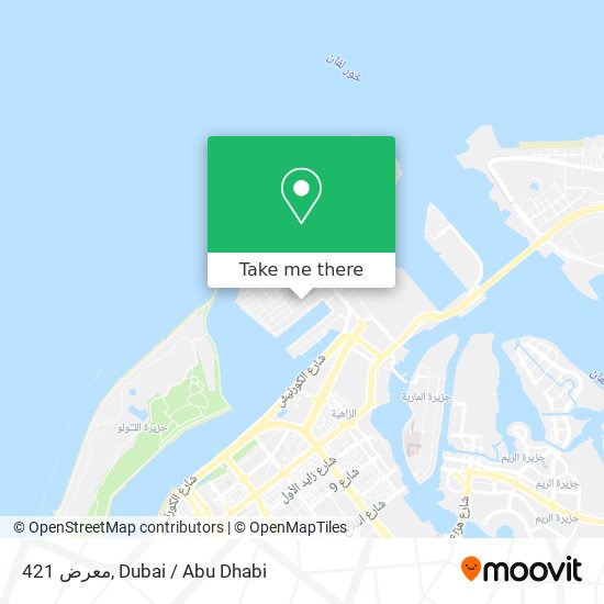 معرض 421 map