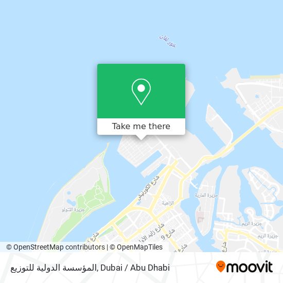 المؤسسة الدولية للتوزيع map