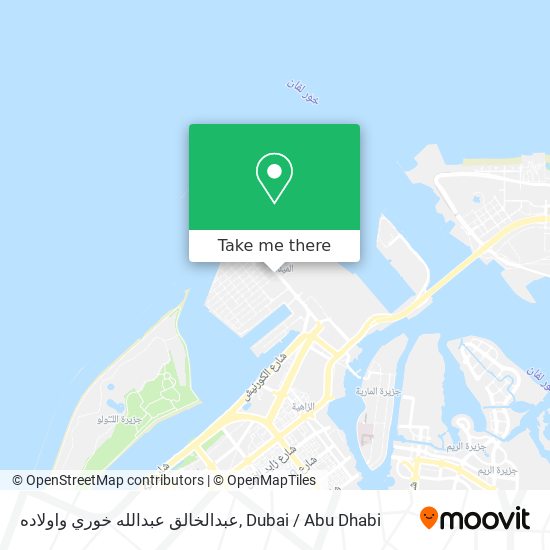 عبدالخالق عبدالله خوري واولاده map