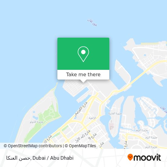 حصن العنكا map