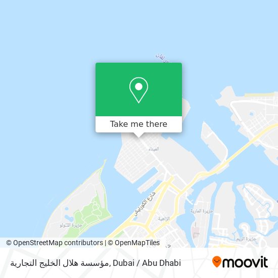 مؤسسة هلال الخليج التجارية map