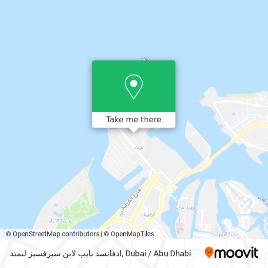 ادفانسد بايب لاين سيرفسيز ليمتد map