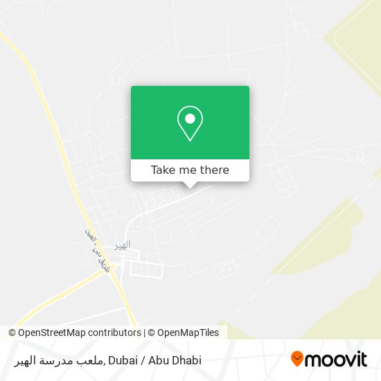 ملعب مدرسة الهير map