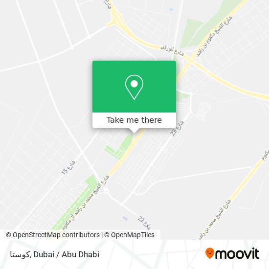 كوستا map