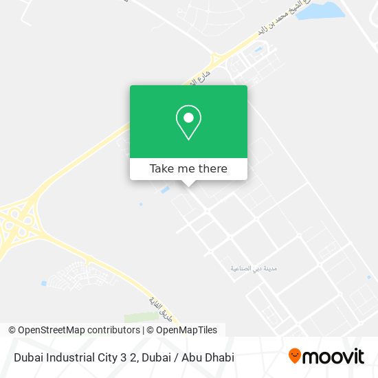 Dubai Industrial City 3 2 map