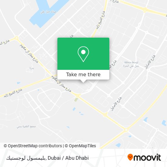 بليمسول لوجستيك map