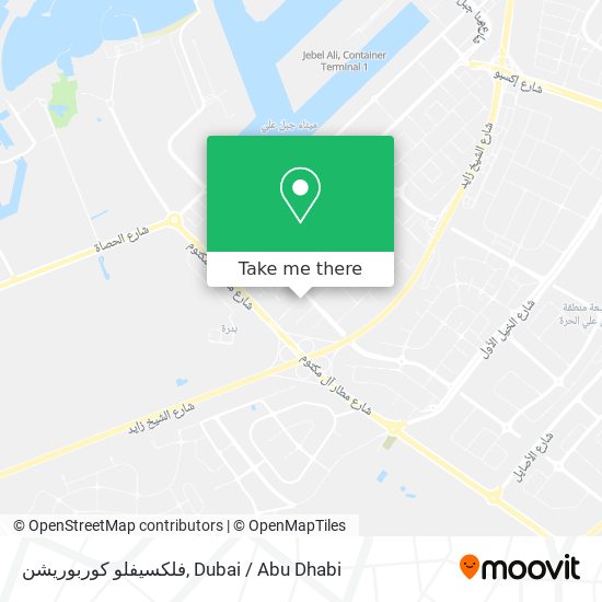 فلكسيفلو كوربوريشن map