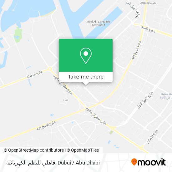 فاهلي للنظم الكهربائية map