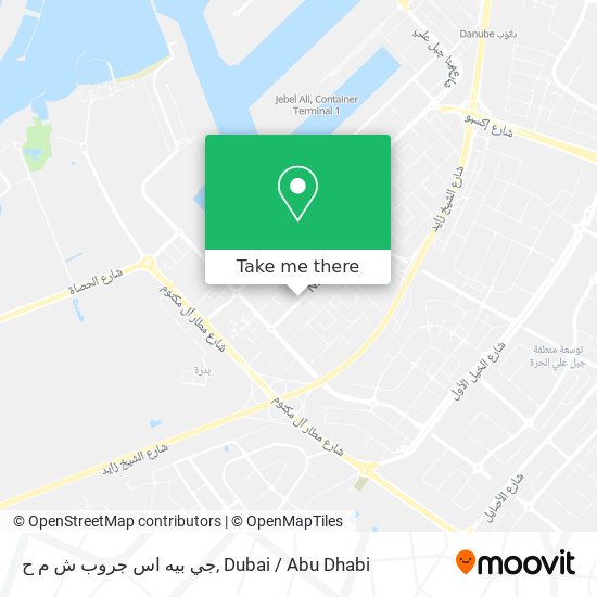 جي بيه اس جروب ش م ح map