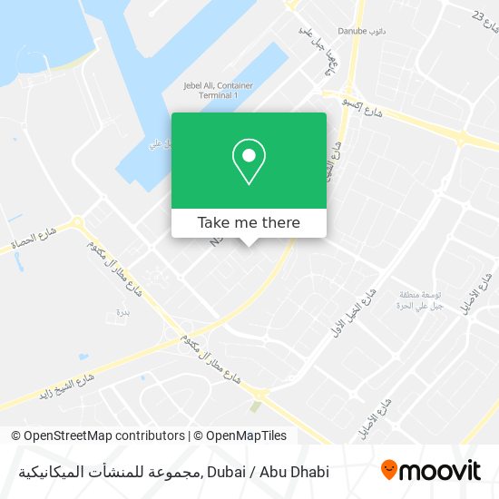 مجموعة للمنشأت الميكانيكية map