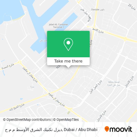 ديزل تكنيك الشرق الأوسط م م ح map