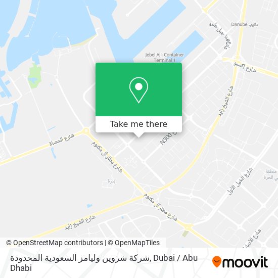 شركة شروين وليامز السعودية المحدودة map